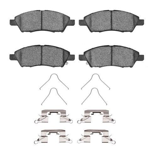 Disc Brake Pad Set Dynamic Friction 1551-1592-01