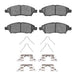 Disc Brake Pad Set Dynamic Friction 1551-1592-01
