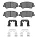 Disc Brake Pad Dynamic Friction 1311-1593-01