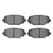 Disc Brake Pad Set Dynamic Friction 1600-1596-00