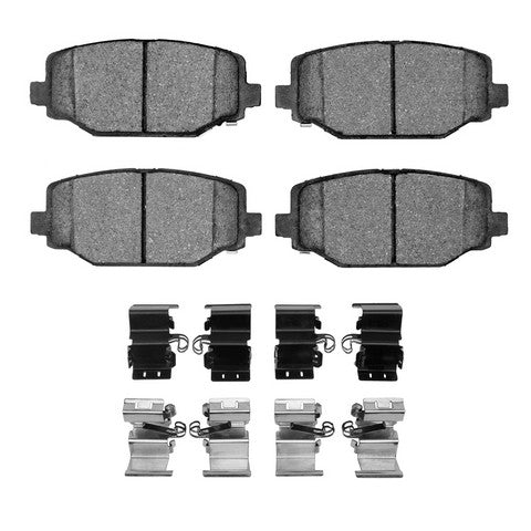 Disc Brake Pad Set Dynamic Friction 1600-1596-01