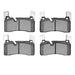Disc Brake Pad Set Dynamic Friction 1551-1607-00