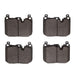Disc Brake Pad Set Dynamic Friction 1551-1609-20