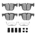 Disc Brake Pad Set Dynamic Friction 1551-1610-01
