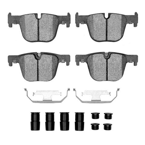 Disc Brake Pad Set Dynamic Friction 1552-1610-01