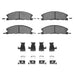 Disc Brake Pad Set Dynamic Friction 1551-1611-12
