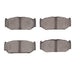 Disc Brake Pad Set Dynamic Friction 1310-1614-00