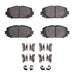 Disc Brake Pad Dynamic Friction 1310-1628-01
