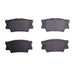 Disc Brake Pad Set Dynamic Friction 1551-1632-00