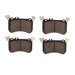 Disc Brake Pad Set Dynamic Friction 1600-1634-10