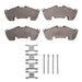 Disc Brake Pad Set Dynamic Friction 1551-1635-01