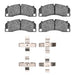 Disc Brake Pad Set Dynamic Friction 1551-1637-01