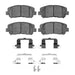 Disc Brake Pad Dynamic Friction 1311-1640-12