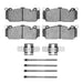 Disc Brake Pad Set Dynamic Friction 1115-1648-01