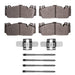 Disc Brake Pad Set Dynamic Friction 1551-1648-11