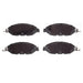 Disc Brake Pad Dynamic Friction 1311-1649-00