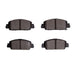 Disc Brake Pad Set Dynamic Friction 1551-1654-00