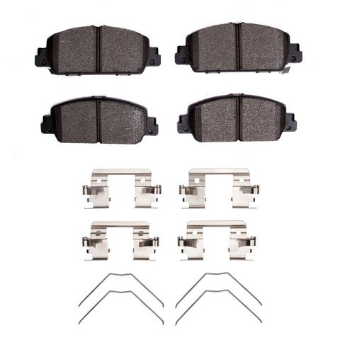 Disc Brake Pad Set Dynamic Friction 1551-1654-01