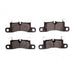 Disc Brake Pad Set Dynamic Friction 1551-1655-00