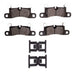 Disc Brake Pad Dynamic Friction 1115-1655-01