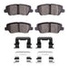 Disc Brake Pad Dynamic Friction 1600-1659-01