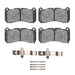 Disc Brake Pad Dynamic Friction 1311-1666-01