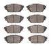 Disc Brake Pad Dynamic Friction 1311-1682-00