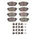 Disc Brake Pad Set Dynamic Friction 1551-1682-01