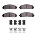 Disc Brake Pad Set Dynamic Friction 1400-1691-01