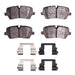 Disc Brake Pad Dynamic Friction 1311-1692-01