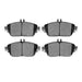 Disc Brake Pad Set Dynamic Friction 1551-1694-00