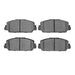 Disc Brake Pad Set Dynamic Friction 1551-1697-00