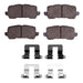 Disc Brake Pad Dynamic Friction 1311-1698-01