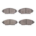 Disc Brake Pad Set Dynamic Friction 1310-1702-00