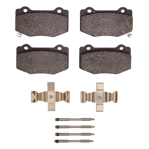Disc Brake Pad Set Dynamic Friction 1600-1718-01