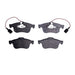 Disc Brake Pad Set Dynamic Friction 1551-1721-10