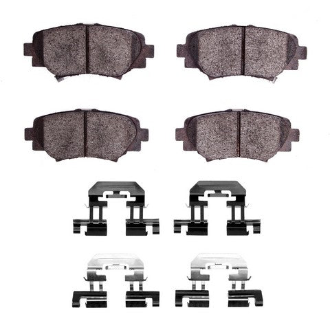 Disc Brake Pad Set Dynamic Friction 1551-1729-01