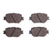 Disc Brake Pad Set Dynamic Friction 1551-1733-00