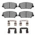 Disc Brake Pad Dynamic Friction 1310-1735-01