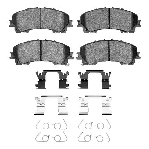 Disc Brake Pad Set Dynamic Friction 1551-1736-01