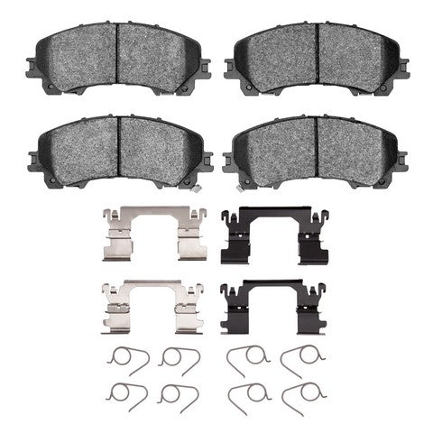 Disc Brake Pad Set Dynamic Friction 1551-1736-02