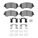 Disc Brake Pad Dynamic Friction 1310-1737-01