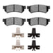Disc Brake Pad Set Dynamic Friction 1551-1739-01