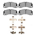 Disc Brake Pad Set Dynamic Friction 1551-1741-02