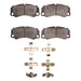 Disc Brake Pad Set Dynamic Friction 1551-1742-02