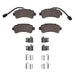 Disc Brake Pad Set Dynamic Friction 1214-1746-01