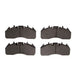 Disc Brake Pad Set Dynamic Friction 1214-1758-00