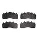 Disc Brake Pad Set Dynamic Friction 1214-1758-00