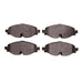 Disc Brake Pad Set Dynamic Friction 1551-1760-00