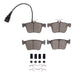 Disc Brake Pad Set Dynamic Friction 1600-1761-01